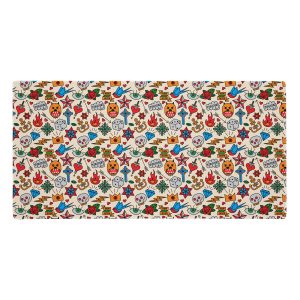 Retro Ink Gaming Mouse Pad