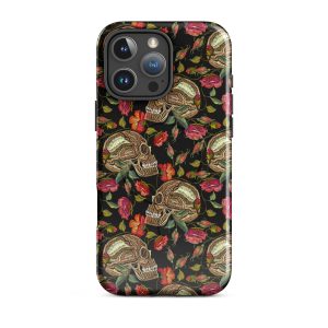 Skull Garden Elegance MagSafe iPhone Case
