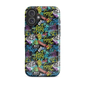 Graffiti Frenzy iPhone Case