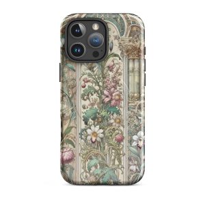 Art Nouveau Flowers MagSafe iPhone Case